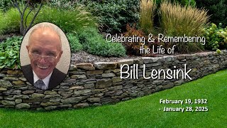 Memorial Service for Bill Lensink