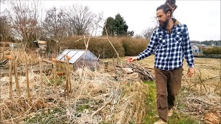 Schritt für Schritt zum Permakultur Garten🌱 |  Gartenrundgang März | 🎬 Folge 182