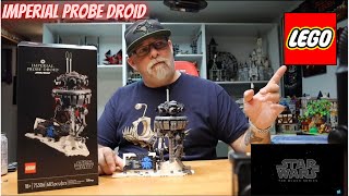 Lets take a look at the Star wars Imperial Probe Droid Set #75306