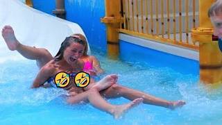 Try Not To Laugh at These 69 Waterslide Fails 🤣