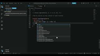 Reverse an Array Using For Loop in JavaScript (No Inbuilt Function) | Interview Coding Question