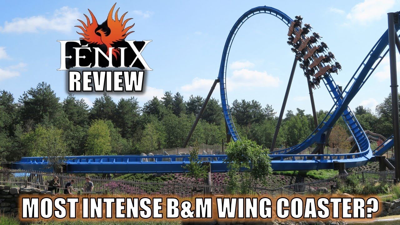 Fenix Review, Toverland Bolliger & Mabillard Wing Coaster | Most ...