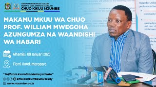 PROF. WILLIAM MWEGOHA AFAFANUA KUHUSU TARATIBU ZA USAJILI KWA WANAFUNZI WANAOENDELEA NA MASOMO