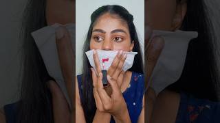 OMG 😱 tissue paper se lipstick hack #trend #yt #makeup #trending #hack #viral #trendingshorts