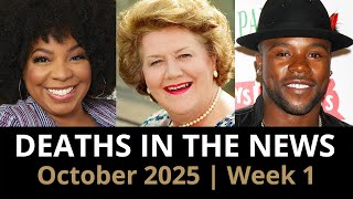 Who Died This Week | October 2025 #1 Celebrity Deaths & More