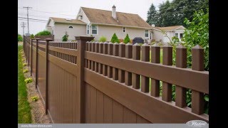 wood plastic composite fence review