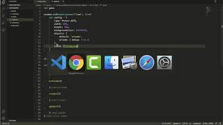 JavaScript Using Scenes in Phaser
