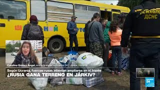 Informe desde Járkiv: al menos 4.000 personas evacuadas por avance ruso