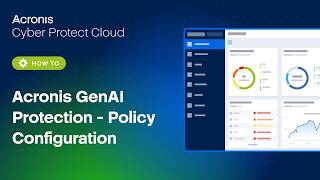 Acronis GenAI Protection - Policy Configuration