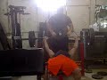 tim domanski 325 pause bench press