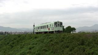 【樽見鉄道】 ハイモ330-701、揖斐川築堤を往く！《2014.9.17》