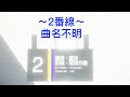 尾羽急電鉄　新高徳駅 発車メロディ