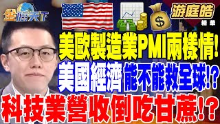 【精華】美歐製造業PMI兩樣情！ 美國經濟能不能救全球！？ 台灣PMI稱美國保護傘？ 科技業營收倒吃甘蔗！？ #游庭皓 @tvbsmoney 20250106