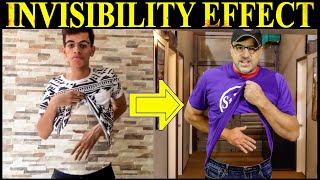 Recreating an INVISIBILITY EFFECT | After Effects