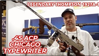 Thompson 1927A-1 aka Tommy Gun 45 ACP Chrome Plated with 50 Round Drum Mag