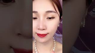 Korean eye makeup tutorial 🤩✨🌷💜 #viral