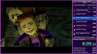 Majora's Mask Any% in 26m 18s 700ms [Obsoleted PB]