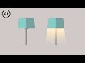 Flat Design Lamp | Illustrator Tutorial