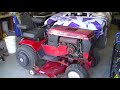 lawn tractor for use around the shop 1988 wheel horse 520 h