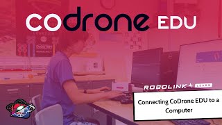 Connecting CoDrone EDU to a Computer