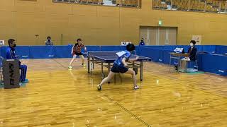 【ハイライト】枝廣愛 vs 小塩遥菜｜2021世界ユース日本代表最終選考合宿｜女子シングルス グループB