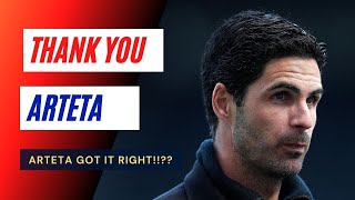 THANK YOU MIKEL ARTETA |Arsenal News Now