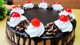 চুলায় তৈরি ৩ ডিমের চকোলেট কেক | Without Oven chocolate Sponge Cake | Easy Cake Recipe