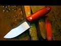 A SMALL KNIFE IS MADE [Trollsky Knifemaking]