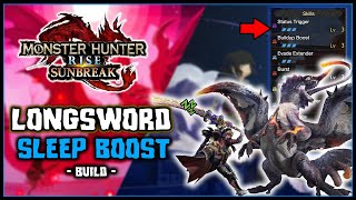 Longsword Ailment build (buildup boost)  |【 Monster Hunter Rise Sunbreak 】