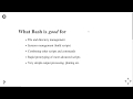Lecture 3: Bash scripting (part 1)