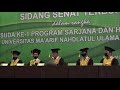 pembukaan sidang senat terbuka