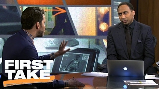 Stephen A. Smith Challenges Will Cain About Tony Romo’s ‘Greatness’ | First Take