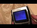 wow unboxing casio tv 880 portable colour tv vintage