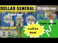 Dollar General 5off 25 HAUL | plus a gain deal