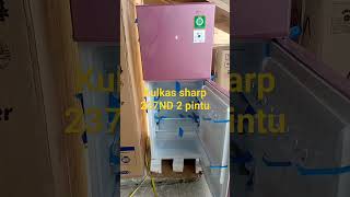 Kulkas Sharp 2 pintu 237ND