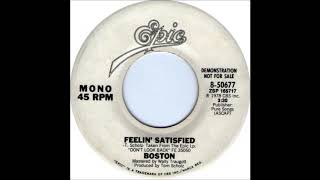 Boston - Feelin' Satisfied (single mix) (1979)