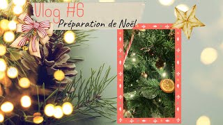 Préparation de Noël: sapin, décos et cadeaux...