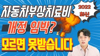 자동차부상치료비 정말 바뀐다면? 절대 보장 받을 수 없습니다