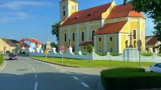 Driving from Slovakia to Czech Republic: Senica-Hodonin