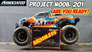 Going from Brushed to Brushless Conversion - Team Associated Rival MT10