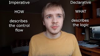 Programming Paradigms (Imperative vs Declarative, Procedural, OOP, Functional)