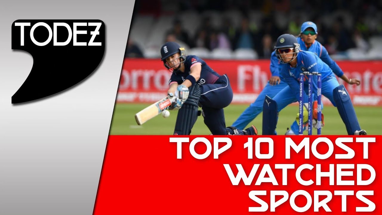 Top 10 Most Watched Sports - YouTube