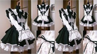 Women Maid Outfit Lolita Dress