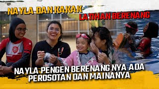 NAYLA LATIHAN BERENANG PENGEN ADA PEROSOTAN ?? | PRATIWI NOVIYANTHI