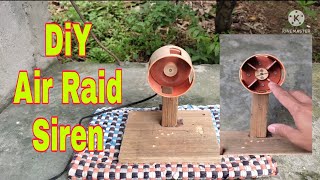 How to Build Air Raid Siren from PVC pipe