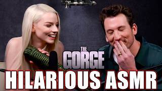 The Gorge Anya Taylor Joy And Miles Teller Funny ASMR Interview