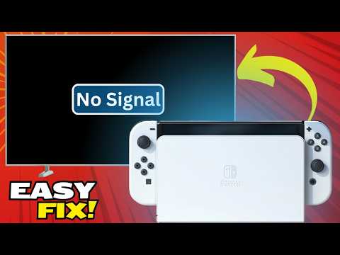 How To Fix Nintendo Switch Dock Not Showing Display on TV (Easy Method)