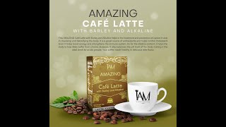 IAM AMAZING CAFE LATTE BY IAM WORLDWIDE | NON ACIDC HEALTHY COFFEE ANG KAPE NI YORME