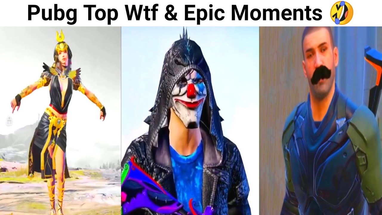 PUBG MOBILE : Top 10 Wtf & Epic Moments 🤣 - Ex-8 !! Xbro Gaming - YouTube