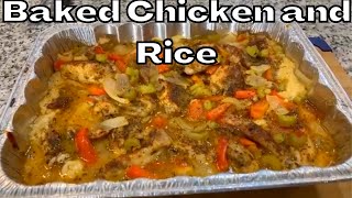 The Best Oven Baked Chicken and Rice Recipe